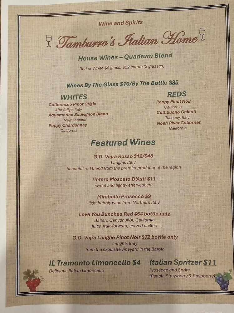 Tamburro's Italian Home GARDEN SALAD